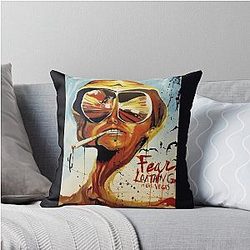 Fear and Loathing in Las Vegas Throw Pillow