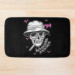 Vintage Style Arts Fear Loathing in Las Vegas Bath Mat