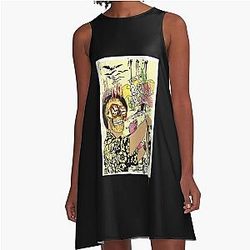 Fear and loathing in Las Vegas A Line Dress