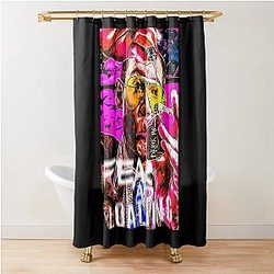 Vintage Style Arts Fear In Las Vegas Shower Curtain