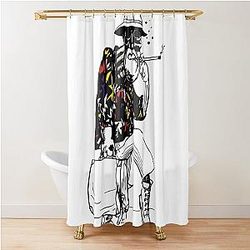 Fear and Loathing in Las Vegas Art Shower Curtain