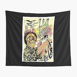 Why You Need Fear in Las Vegas Johnny Vintage Style Arts Tapestry
