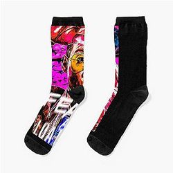 Vintage Style Arts Fear Las Vegas Socks