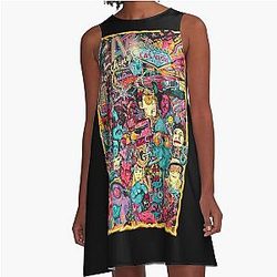 Fear and Loathing in Las Vegas A-Line Dress