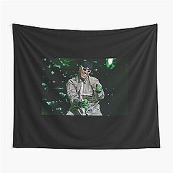 Feid – Neon Green Concert Aesthetic Urban Music Energy Art Tapestry