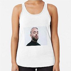 Feid Portrait Minimalist Latin Music Star Art Racerback Tank Top