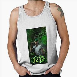 Feid Ferxxo Green Street Art Aesthetic Design Tank Top