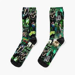 Feid – Green Aesthetic Design Socks