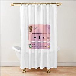 Desquiet T-shirt by Feid by Pintita Fulcalipsis Shower Curtain