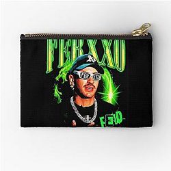 Feid FERXXO Neon Style Latin Music Art Zipper Pouch