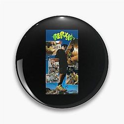 Feid Urban Collage Reggaeton Street Art Aesthetic Pin
