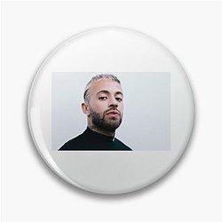 Feid Portrait Minimalist Style Latin Music Star Aesthetic Pin