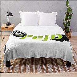 Feid Merch Feid Logo Throw Blanket