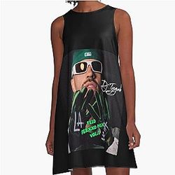 Feid Ferxxo Mix Vol. 1 Urban Reggaeton Artwork A-Line Dress