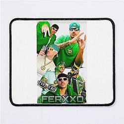 Feid - Neon Green Urban Art Style Mouse Pad