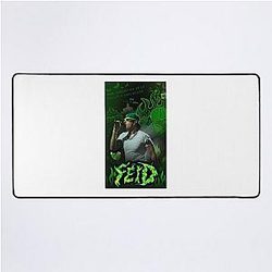 Feid Ferxxo Green Street Art Design Desk Mat
