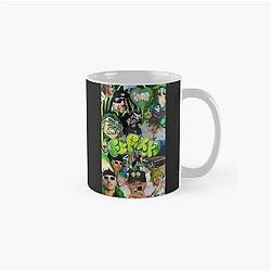 Feid - Green Aesthetic Collage Design Classic Mug