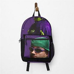 Feid Neon Flow Urban Music Vibes Streetwear Art Backpack