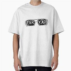 Ferro glasses T-shirt - Feid logo classic sticker Oversized T-Shirt