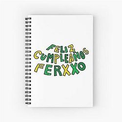 HAPPY BIRTHDAY Ferxxo T-shirt - Ferxxo sticker Feid sweatshirt Notebook