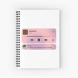 DESIGN T-shirt by FEID Pintiita FERXO CALIPSIS Spiral Notebook