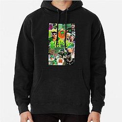 Feid Urban Collage Aesthetic Green Vibe Latin Street Art Hoodie