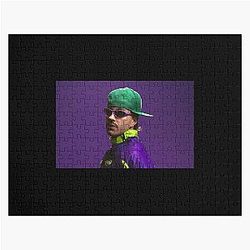 Feid Neon Flow Urban Music Vibes Retro Streetwear Art Jigsaw Puzzle
