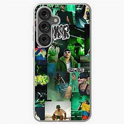 Feid – Green Urban Collage Design Samsung Galaxy Soft Case