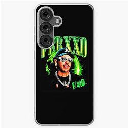 Feid FERXXO Neon Style Latin Music Art Portrait Samsung Galaxy Case