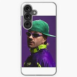Feid Neon Flow Urban Music Vibes Retro Streetwear Art Samsung Galaxy Soft Case