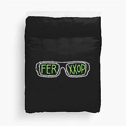 Ferxxo Lenses T-Shirt - Feid concert t-shirt Ferxxo Calipsis World Tour 2024 Ferxxo collage Feid Duvet Cover