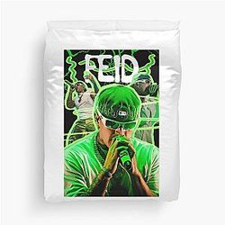 Feid Neon Aesthetic Music Art Vibrant Concert Style Design Cover