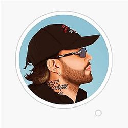 Mori Feid Anime T-shirt Sticker
