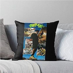 Feid Urban Collage Reggaeton Street Art Aesthetic Throw Pillow