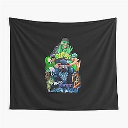 Feid by Pintiita T-shirt - Ferxxo Collage Sticker by Feid Tapestry