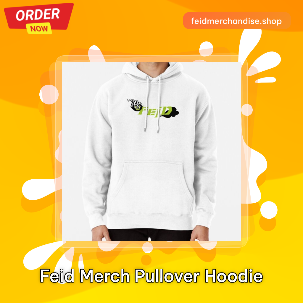 Feid Merch Pullover Hoodie