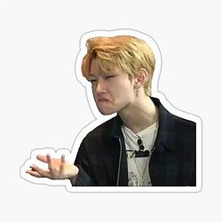 Felix being a whole meme sticker