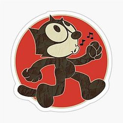 Felix The Cat Vintage Retro Sticker