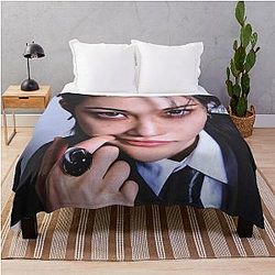 Stray Kids Felix Throw Blanket