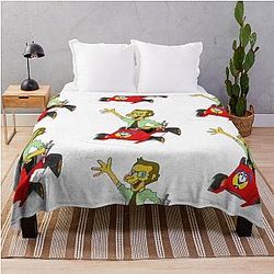 Felix Kranken Deez Nuts Throw Blanket