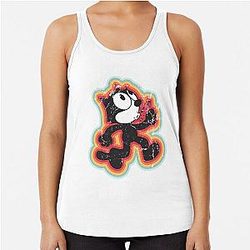 Felix vintage Rainbow Racerback Tank Top