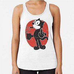 Felix Cat Classic T-Shirt Racerback Tank Top