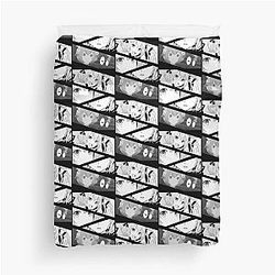 Felix Argyle Manga Panel Design Duvet Cover