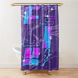 Felix Abstract Shower Curtain