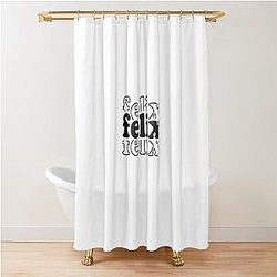 Felix Personalized Shower Curtain