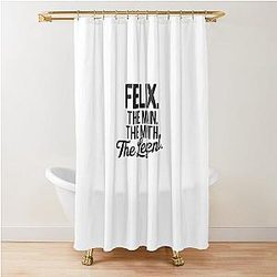 Felix The Man The legend Shower Curtain