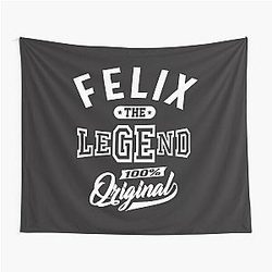 Felix Personalized Name Birthday Gift Tapestry