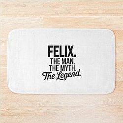 Felix the Man Myth Legend Bath Mat