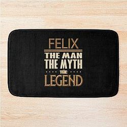 Felix The Man Gift For Someone Called Felix Bath Mat