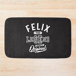 Felix Personalized Name Birthday Gift Bath Mat